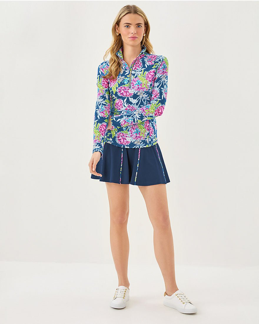 Justine Half Zip Upf 50 Plus - Multi Dahlia Licious