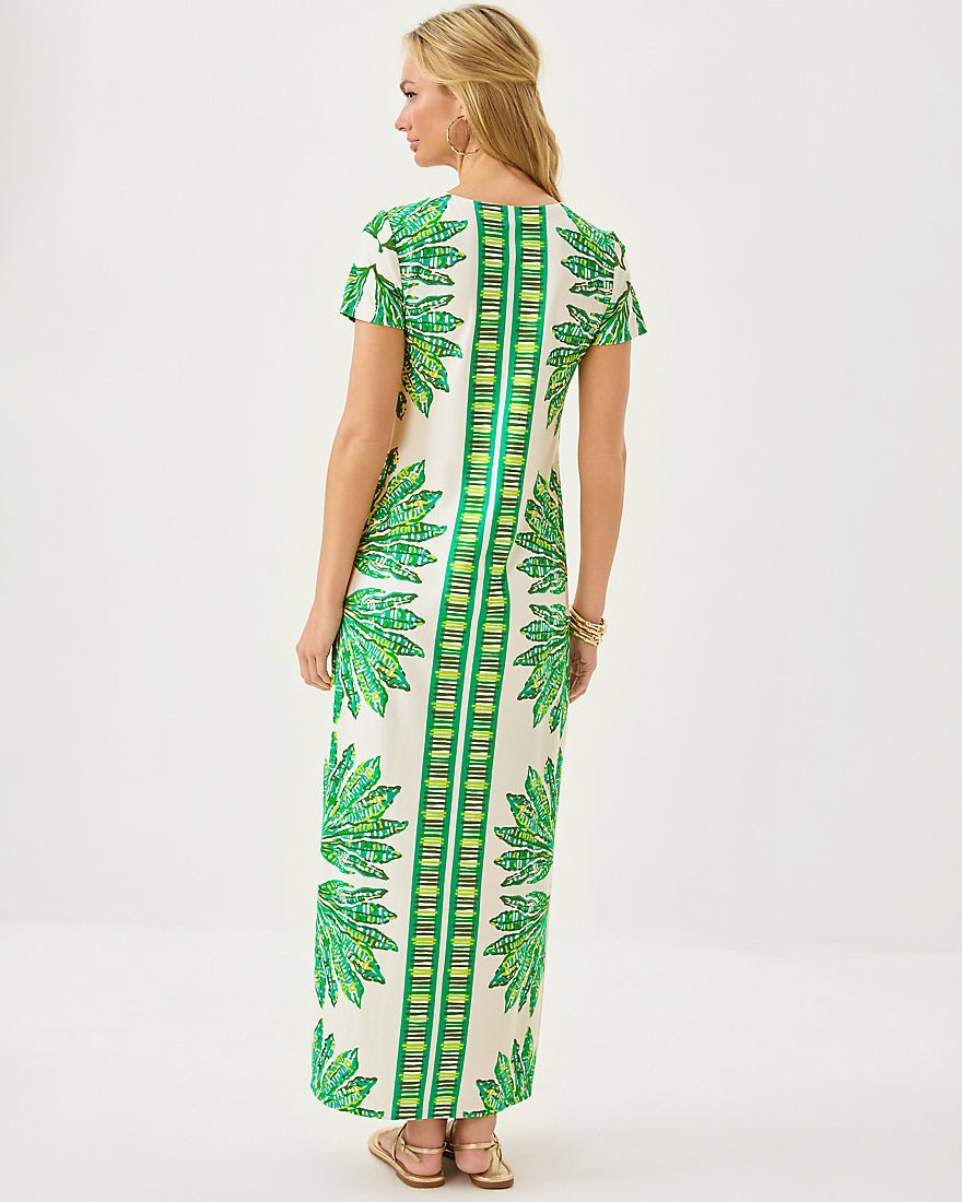 Kaden Upf 50 Plus Maxi Dress - Kitts Green Shady Babe