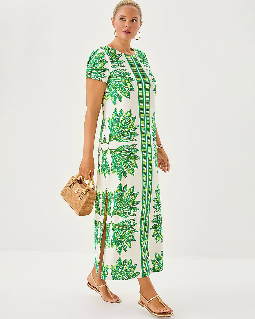 Kaden Upf 50 Plus Maxi Dress - Kitts Green Shady Babe