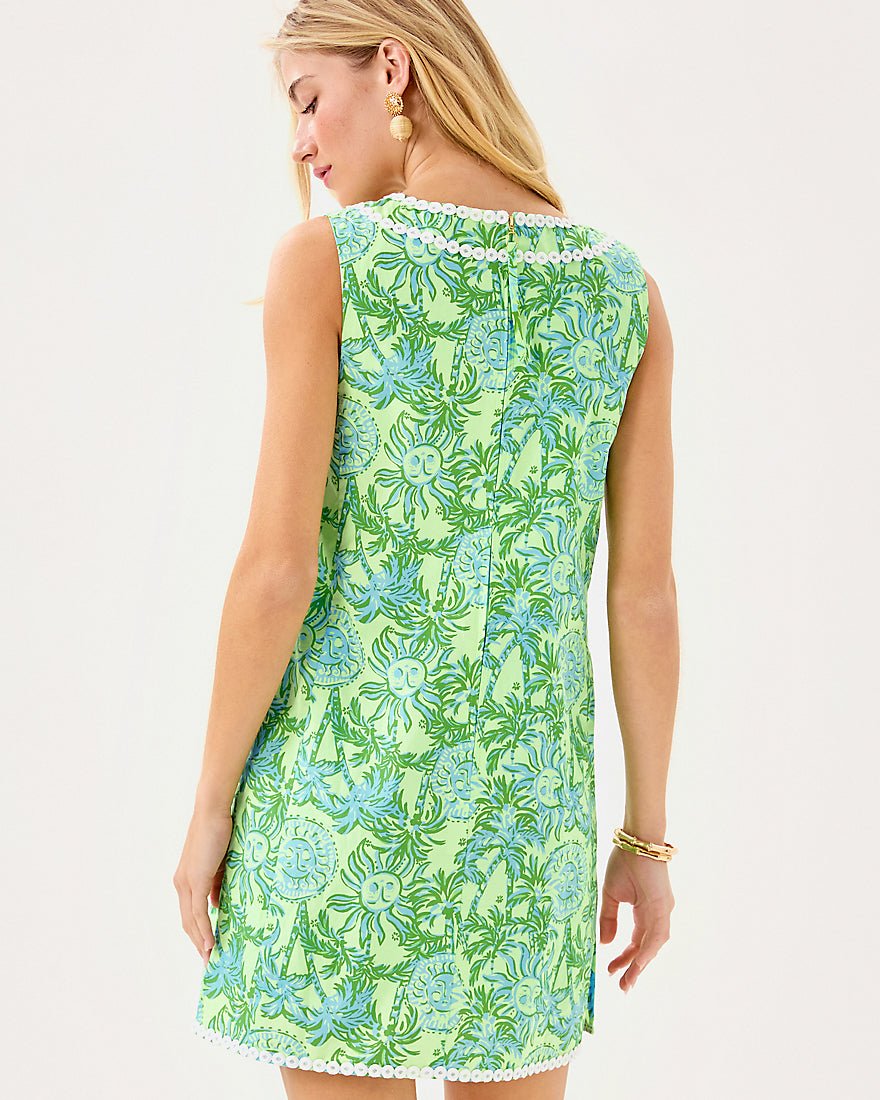 Kalliope Shift Romper - Cool Mint Catchin Rays