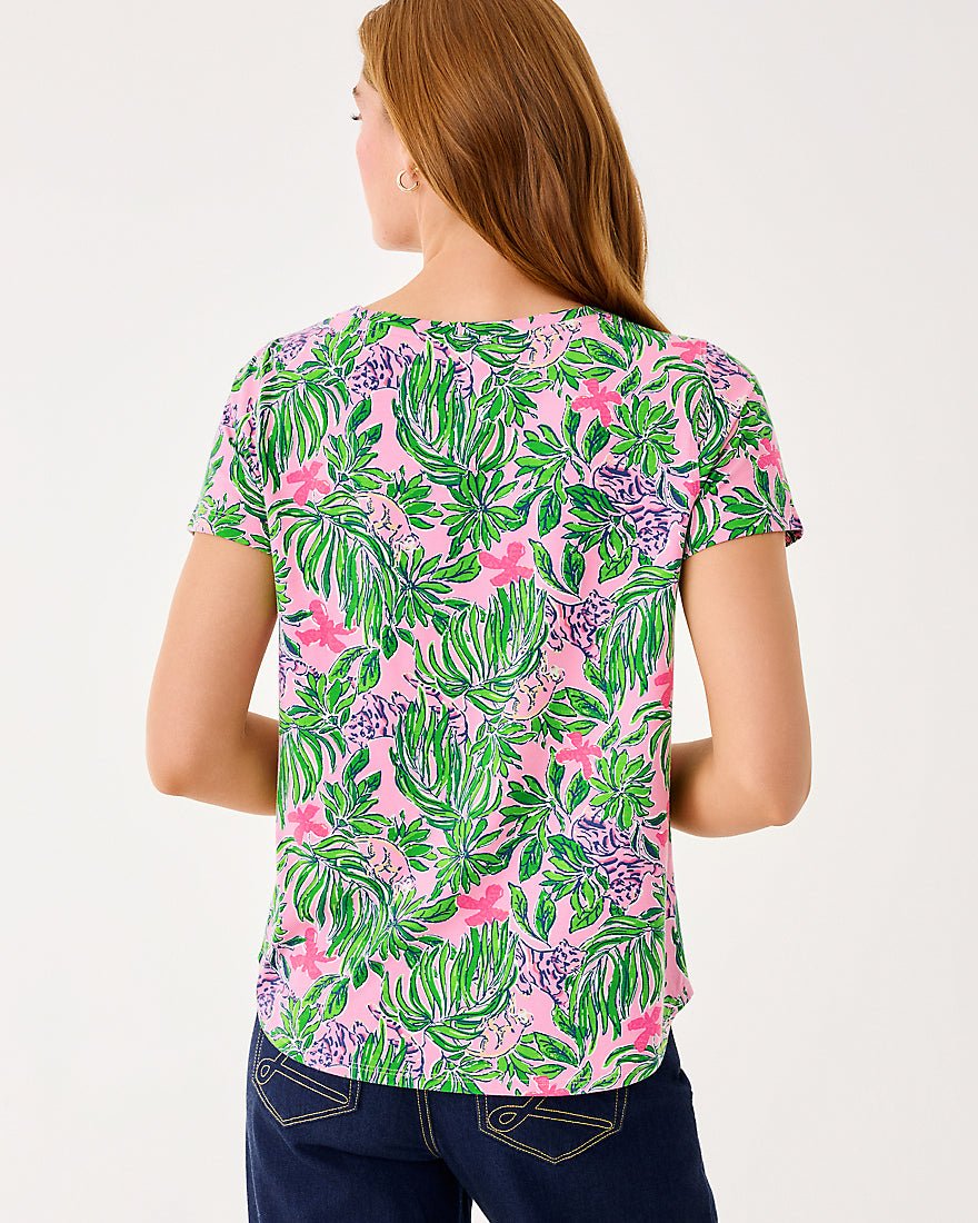 Key West Top - Conch Shell Pink Roaring With Joy