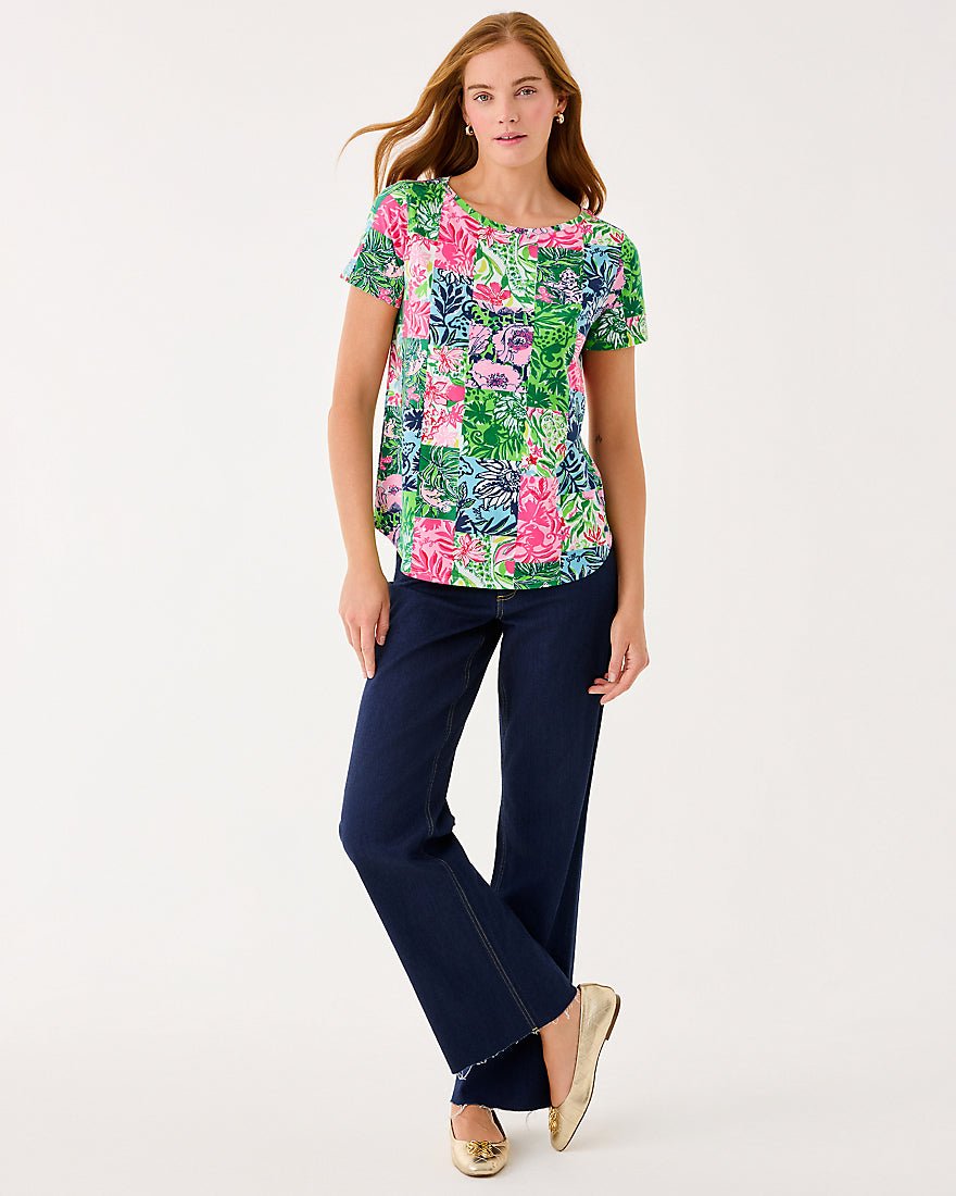 Key West Top - Multi Party Punch Patch