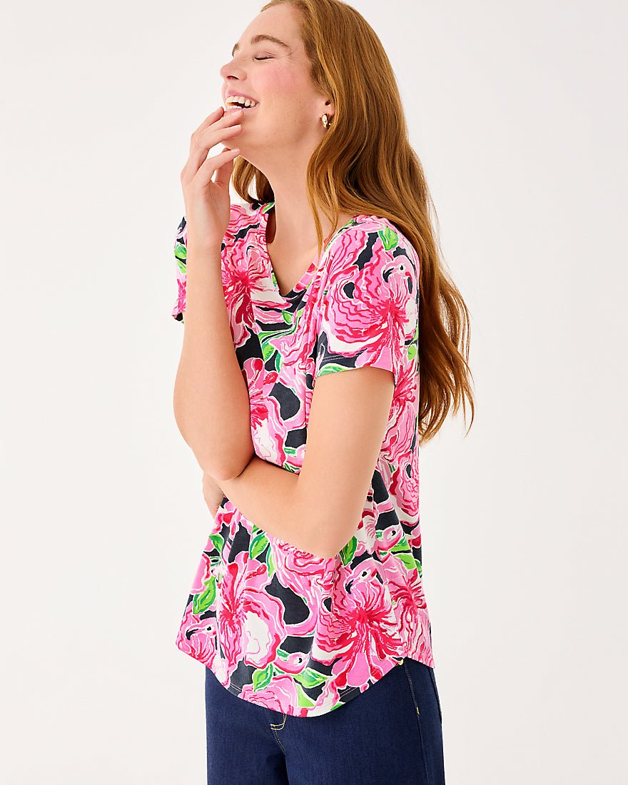 Lilly Pulitzer - Key West Top - Onyx Party All The Time