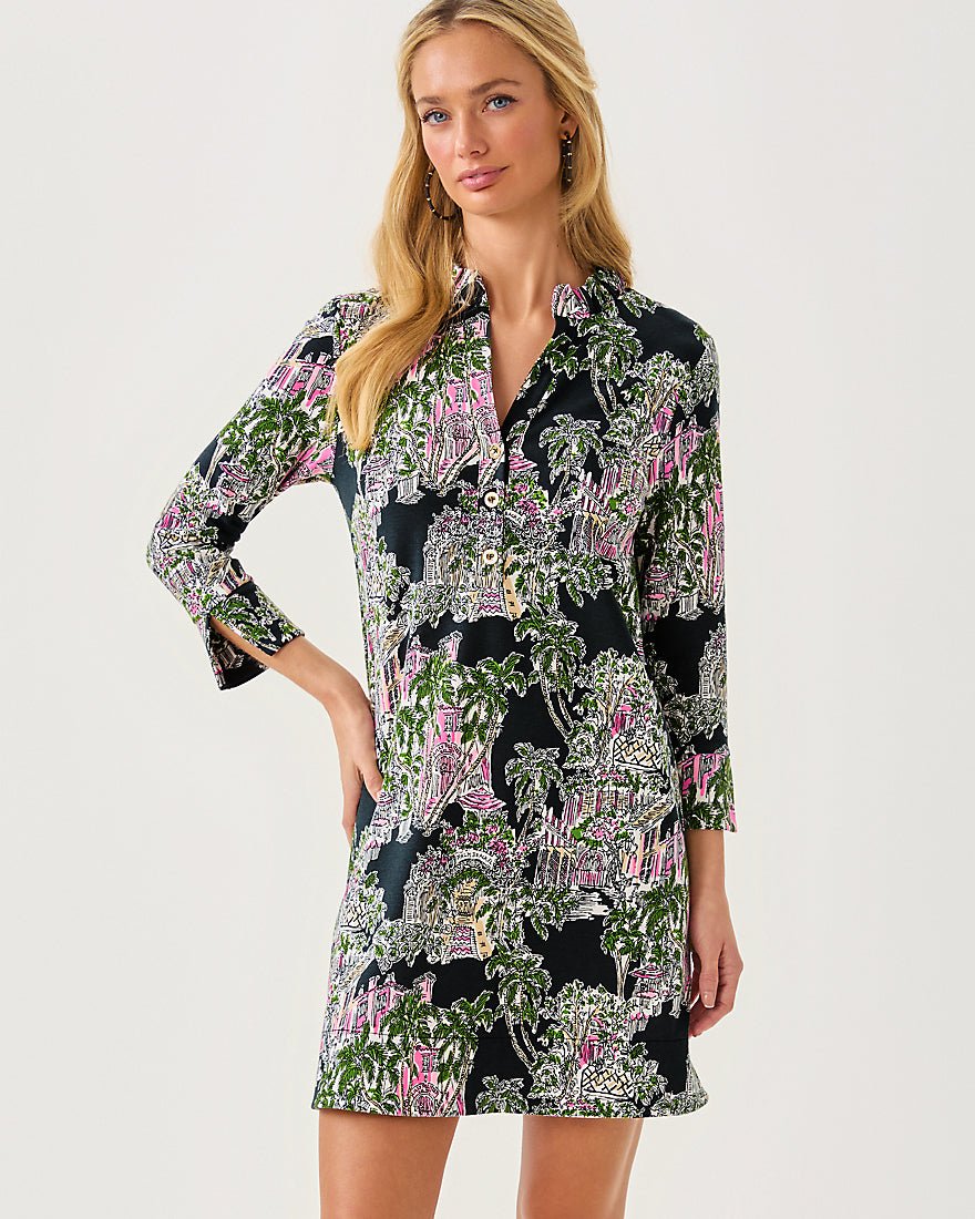 Knightley Dress - Onyx Pb Anniversary Toile