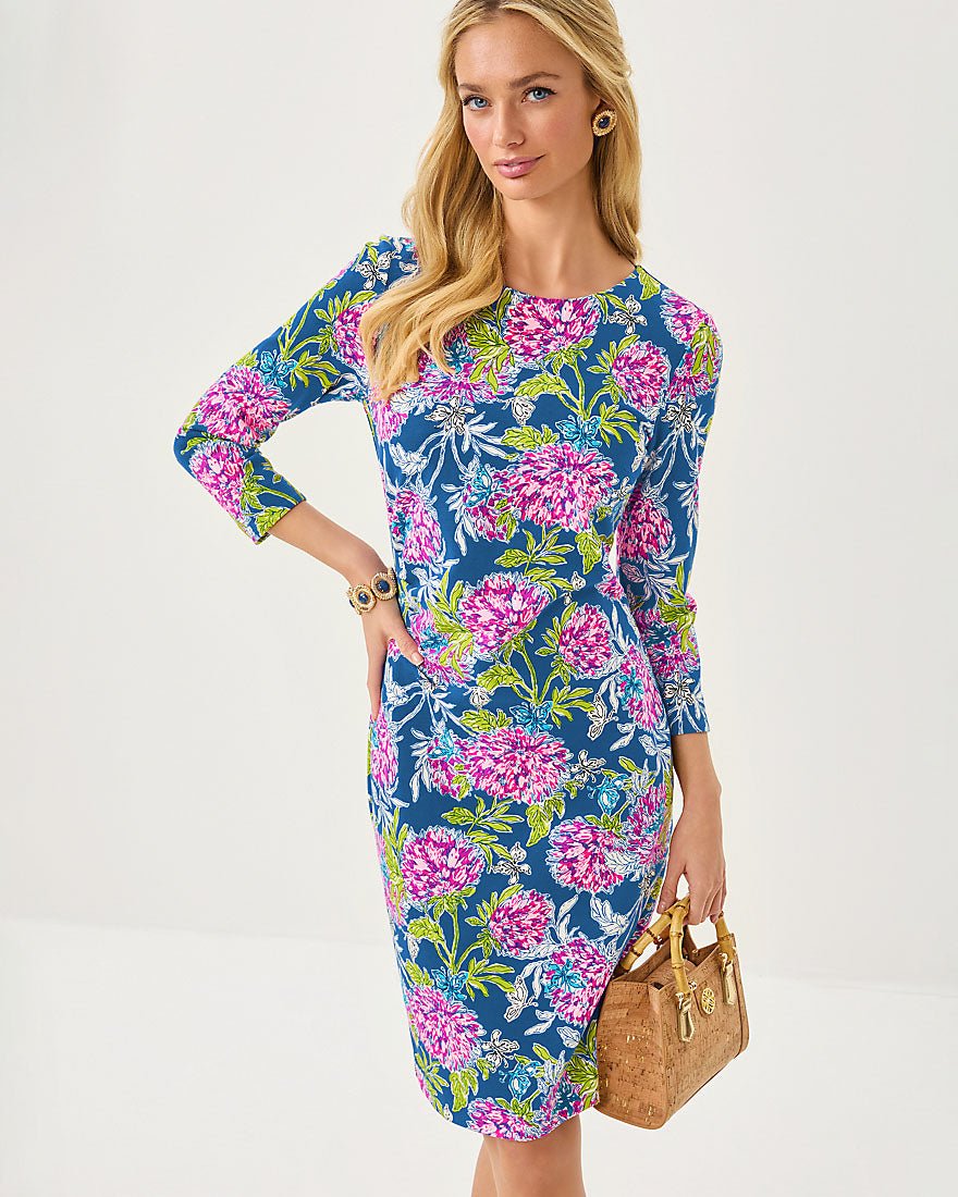 Kyrie Dress - Multi Dahlia Licious