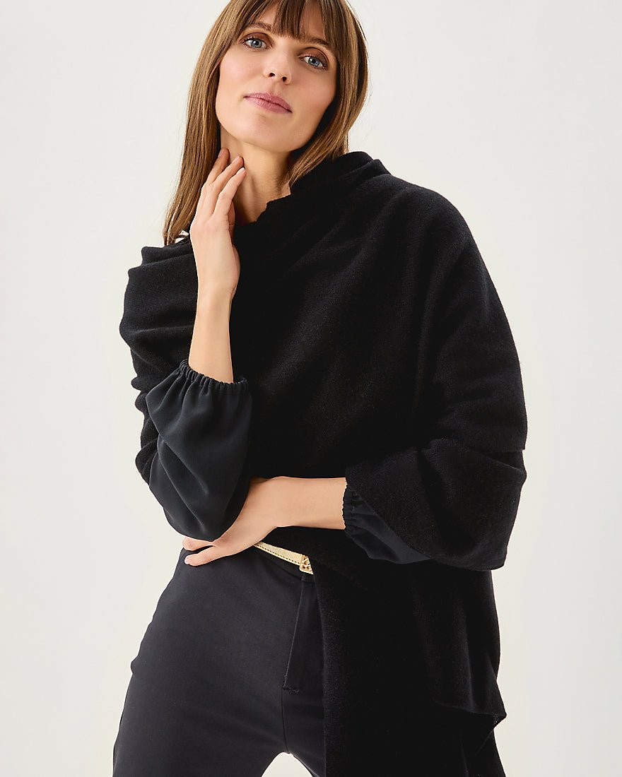 Lanelle Cashmere Wrap - Black
