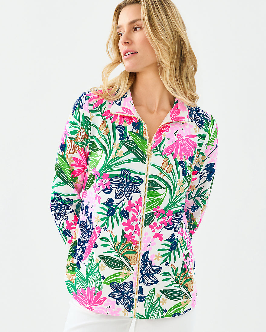 Leona Upf 50 Plus Zip Up
