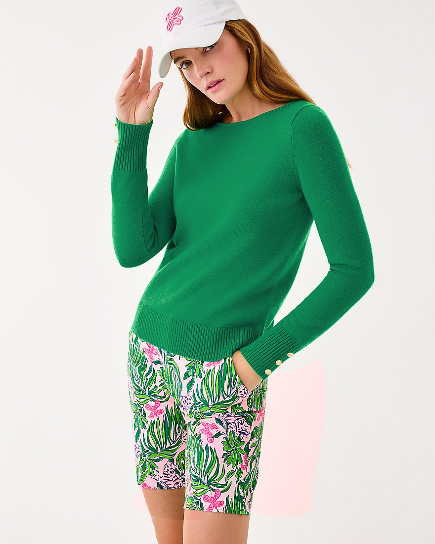 Lola Sweater - Bamboo Green