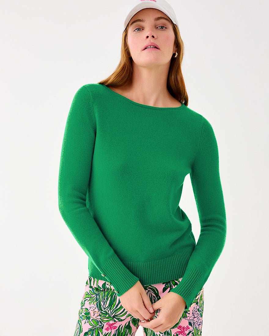 Lola Sweater - Bamboo Green