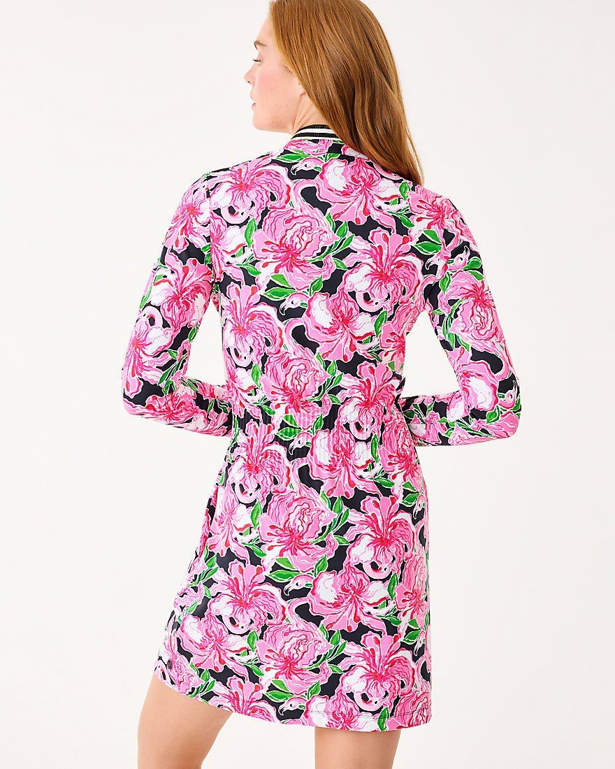 Lilly Pulitzer - Love Active Dress Upf 50 Plus - Onyx Party All The Time