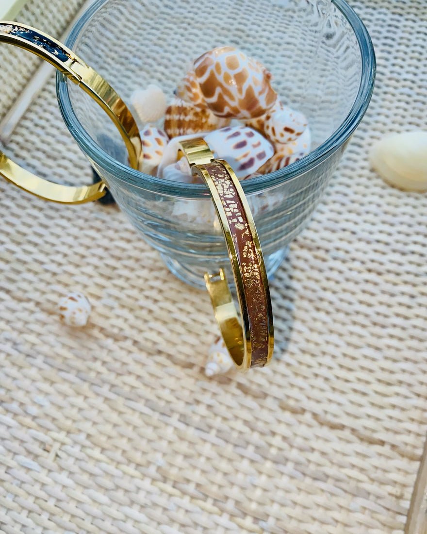 Lumino ColorPop Gold Bangle Bracelet - Gild