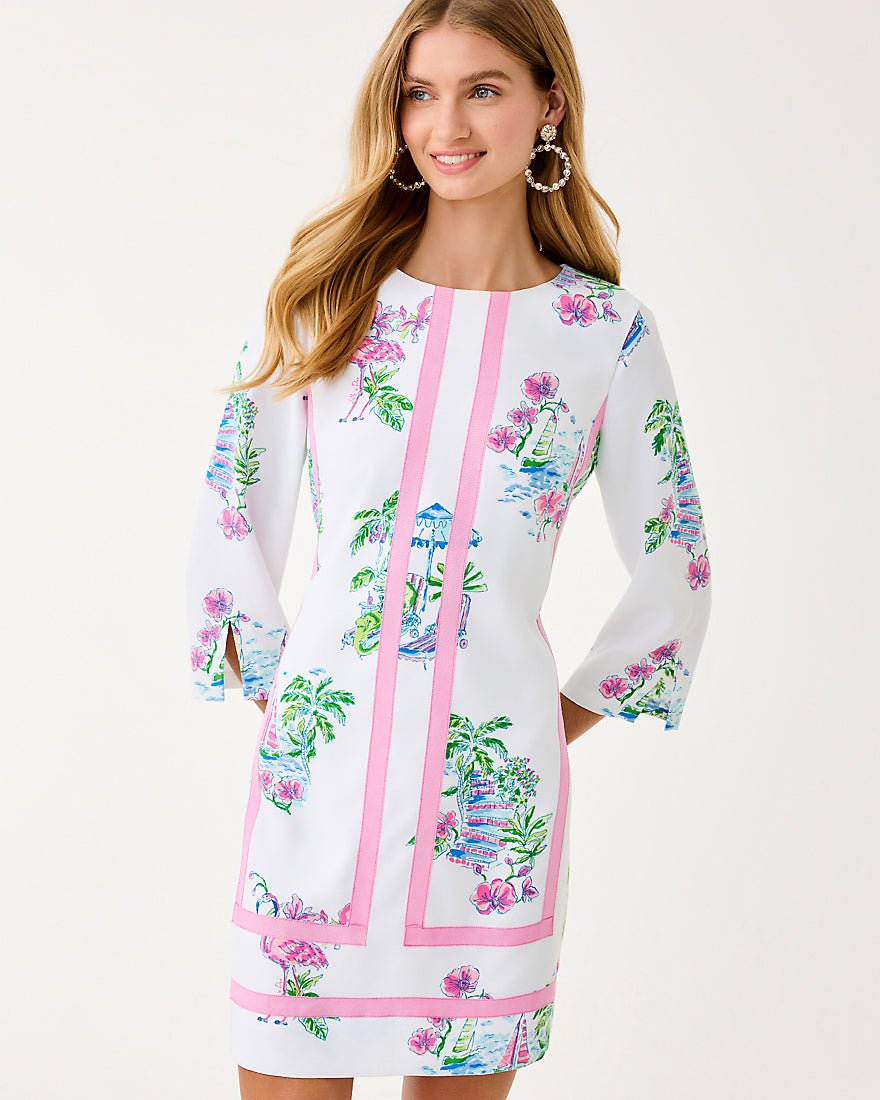 Lilly Pulitzer - Margaux Dress - Resort White Dee Lightful