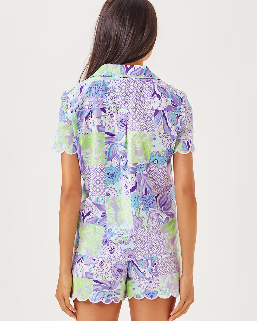 Marlita Pj Top - Multi Juicy Story Patch