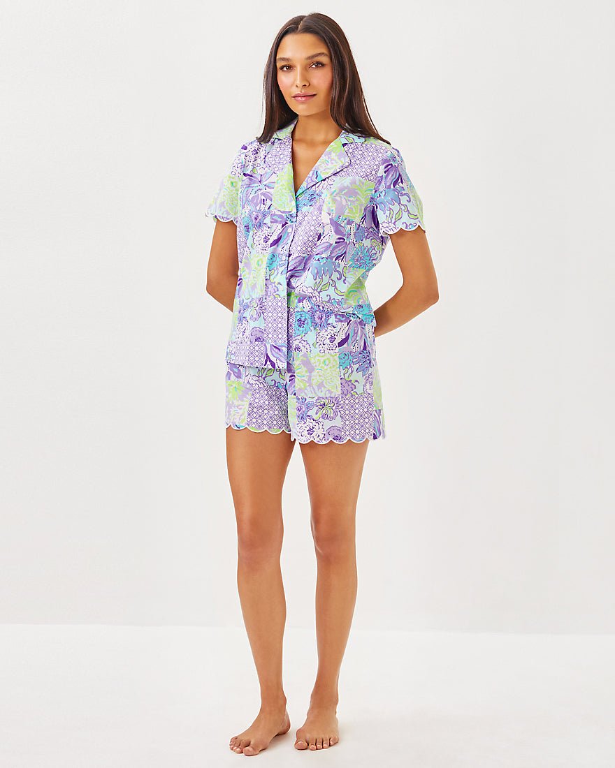 Marlita Pj Top - Multi Juicy Story Patch