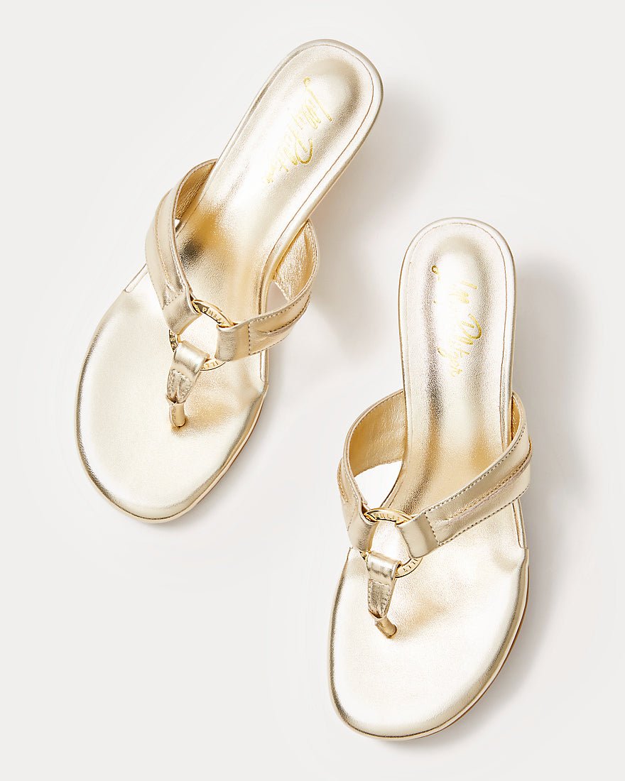 Mckim Wedge - Gold Metallic - 3