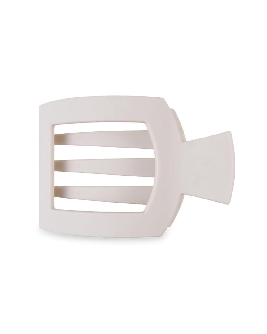 Medium Flat Square Hair Clip - Toasted