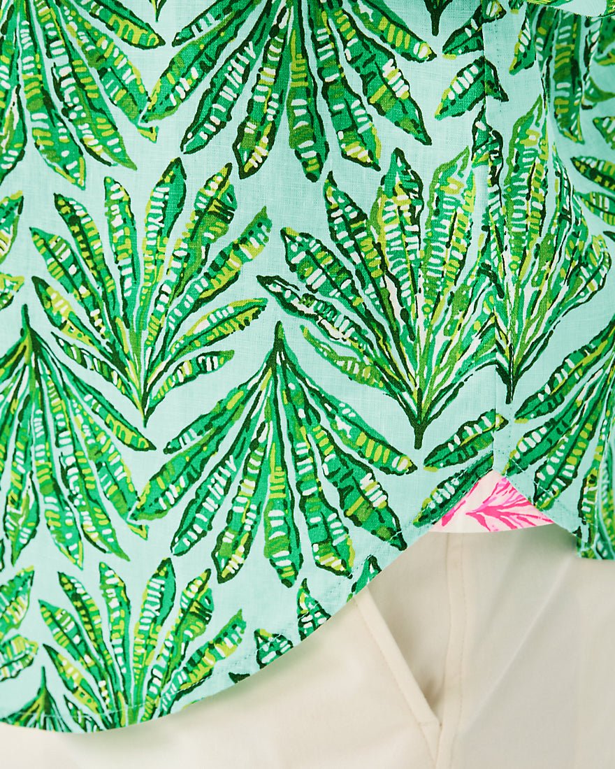 Mens Stuff Addison Shirt - Kitts Green Shady Babe