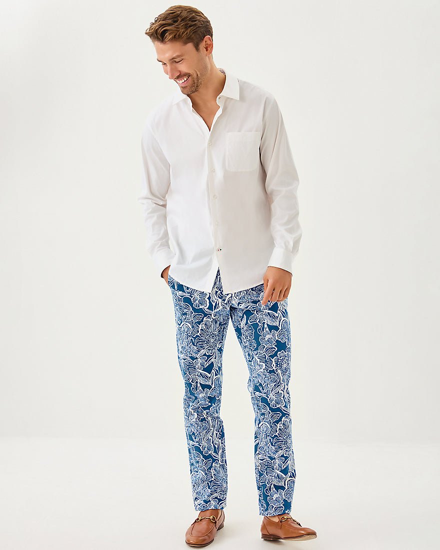 Mens Stuff Addison Shirt - Resort White