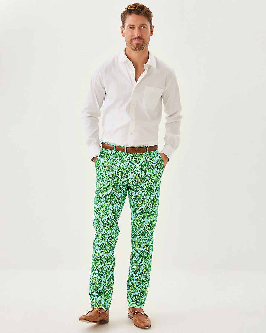 Mens Stuff Mizner Stretch Pant - Kitts Green Shady Babe