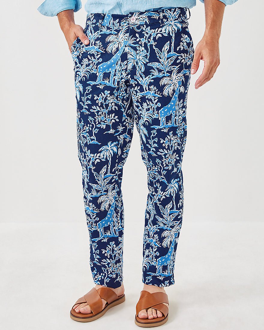 Mens Stuff Mizner Stretch Pant - Low Tide Navy Tall Tales