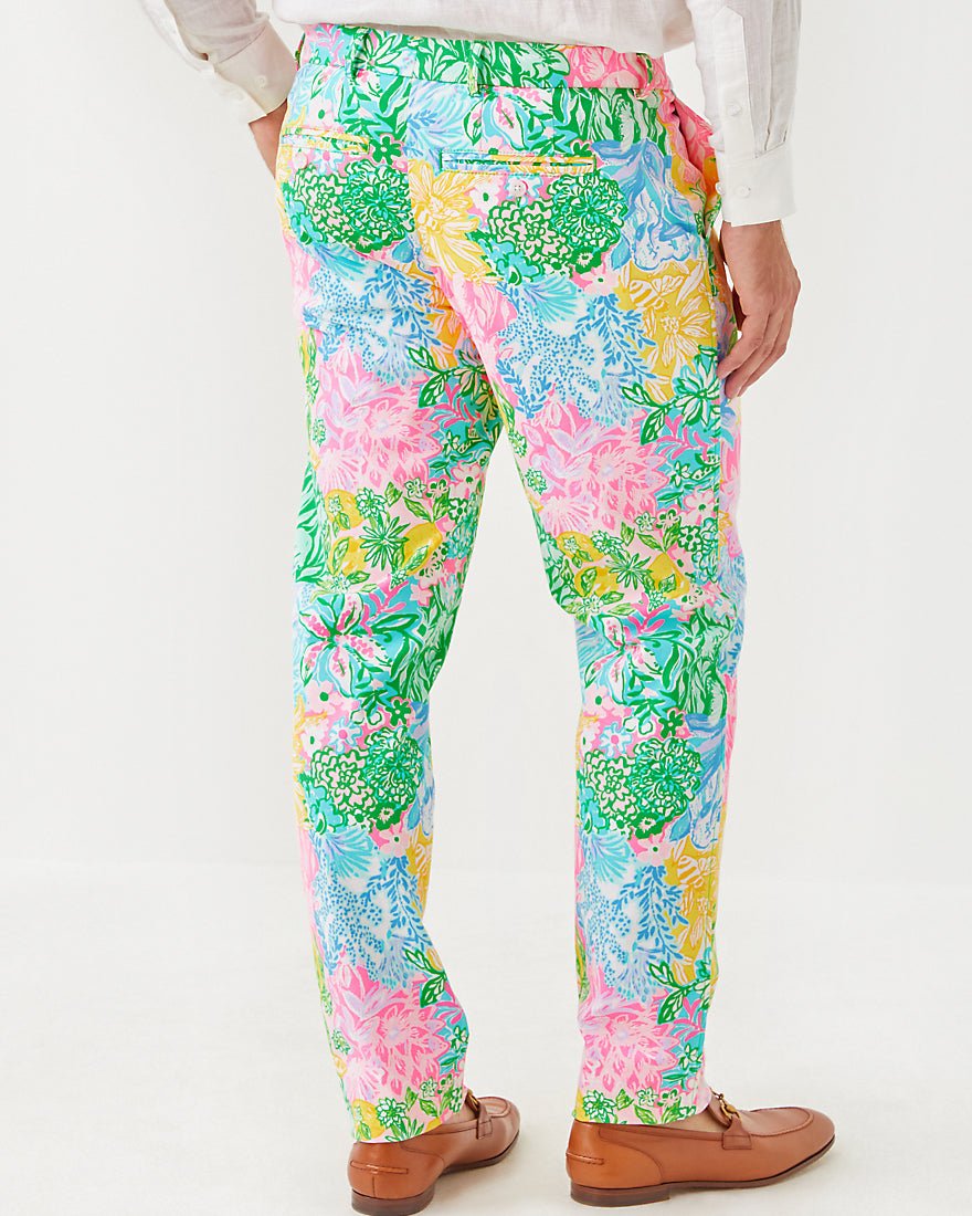 Mens Stuff Mizner Stretch Pant - Multi Bright Delight Patch