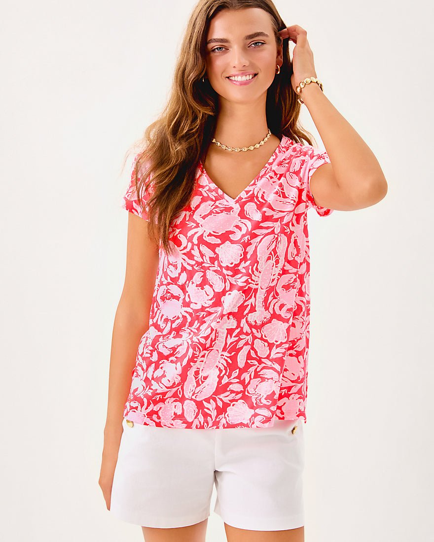 Meredith Tee - Cane Coral Crab Collab