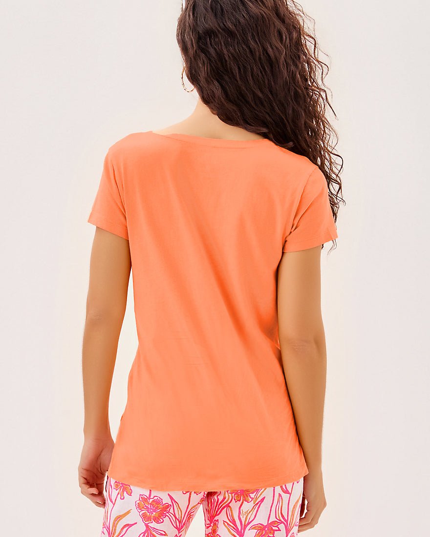 Meredith Tee - Papaya