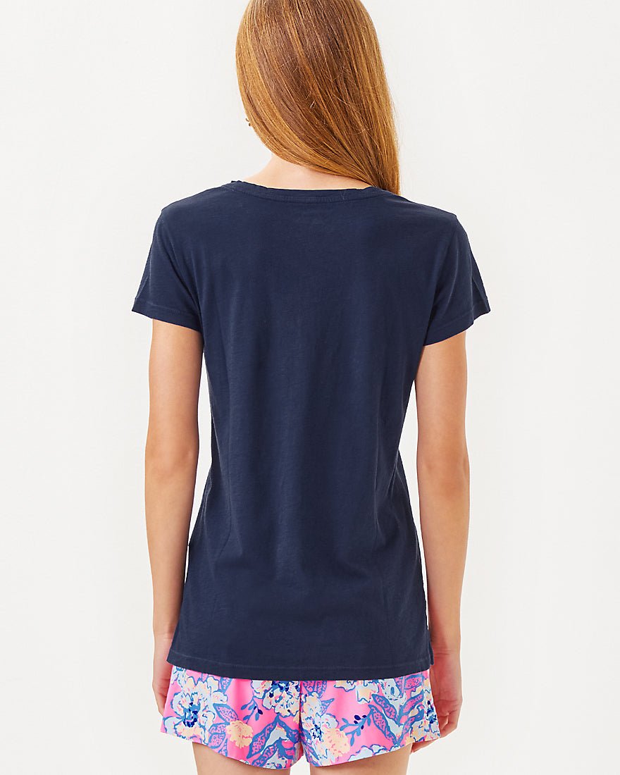 Meredith Tee - True Navy