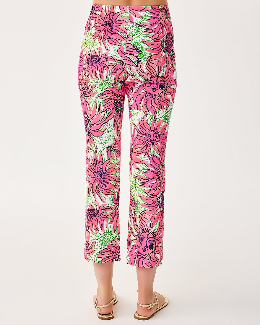 Lilly Pulitzer - Michelle Crop Pant - Coconut Shine Your Bright