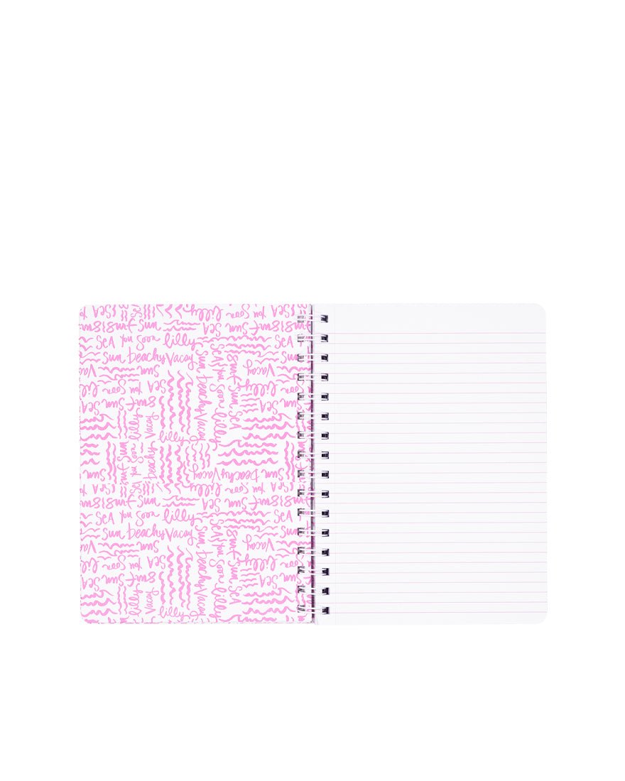 Mini Notebook - Rousseau Pink Cute As Shell