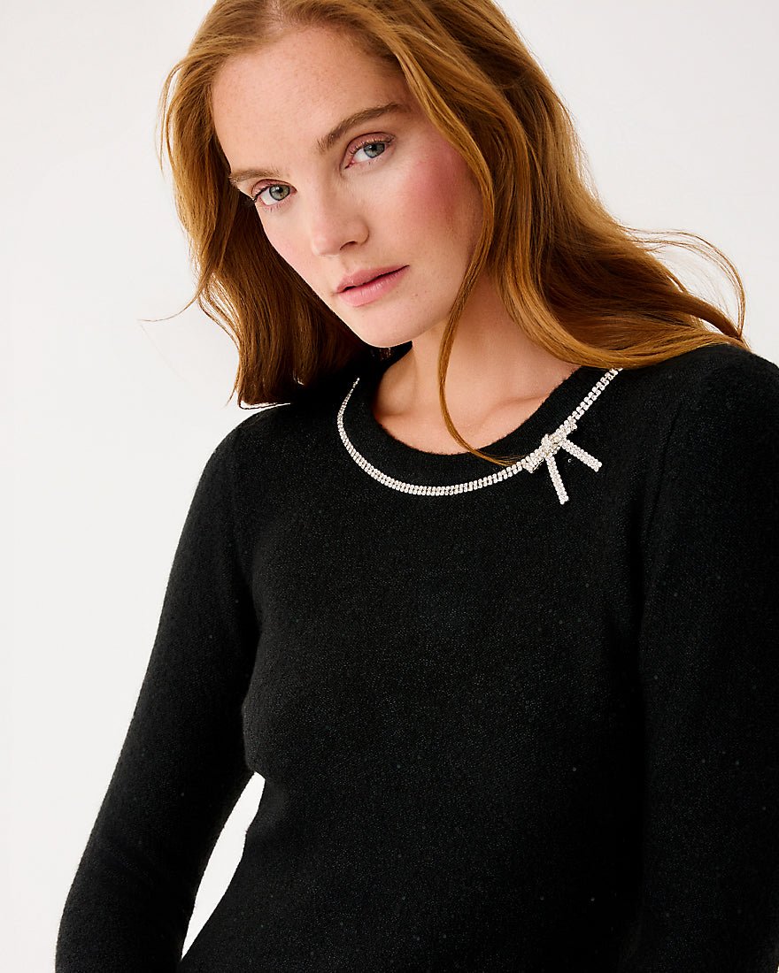 Lilly Pulitzer - Morgen Sequin Dress - Black Metallic