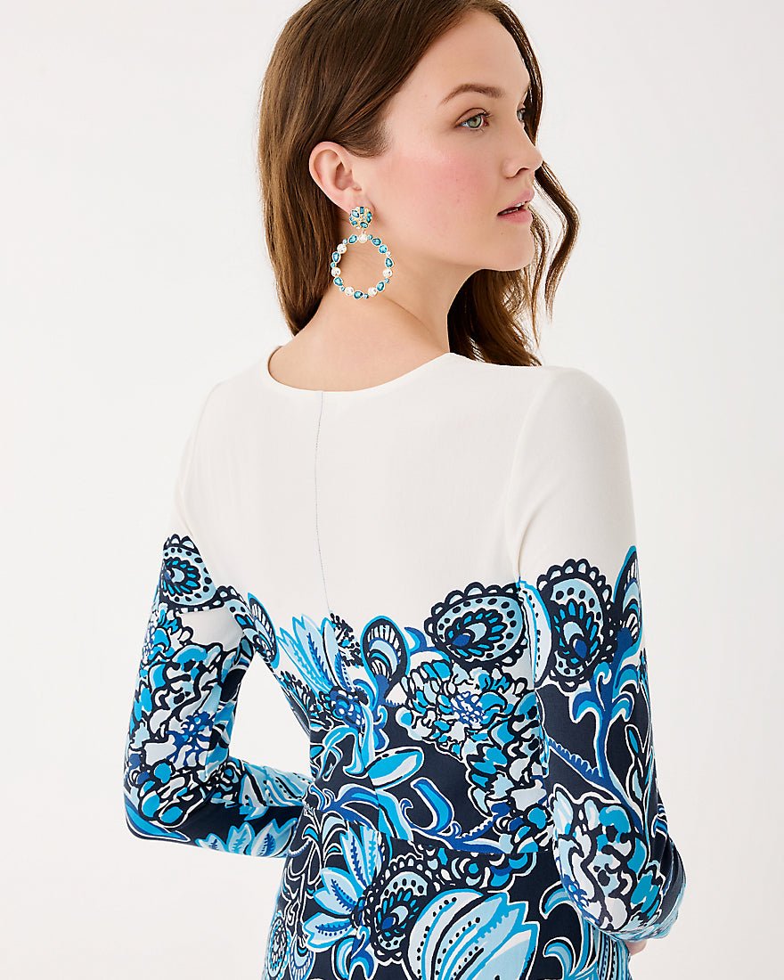 Lilly Pulitzer - Nyla Maxi Dress - Low Tide Navy Juicy Story