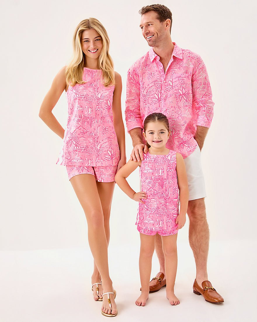 Palmita Tunic Top - Conch Shell Pink Pennys Playground