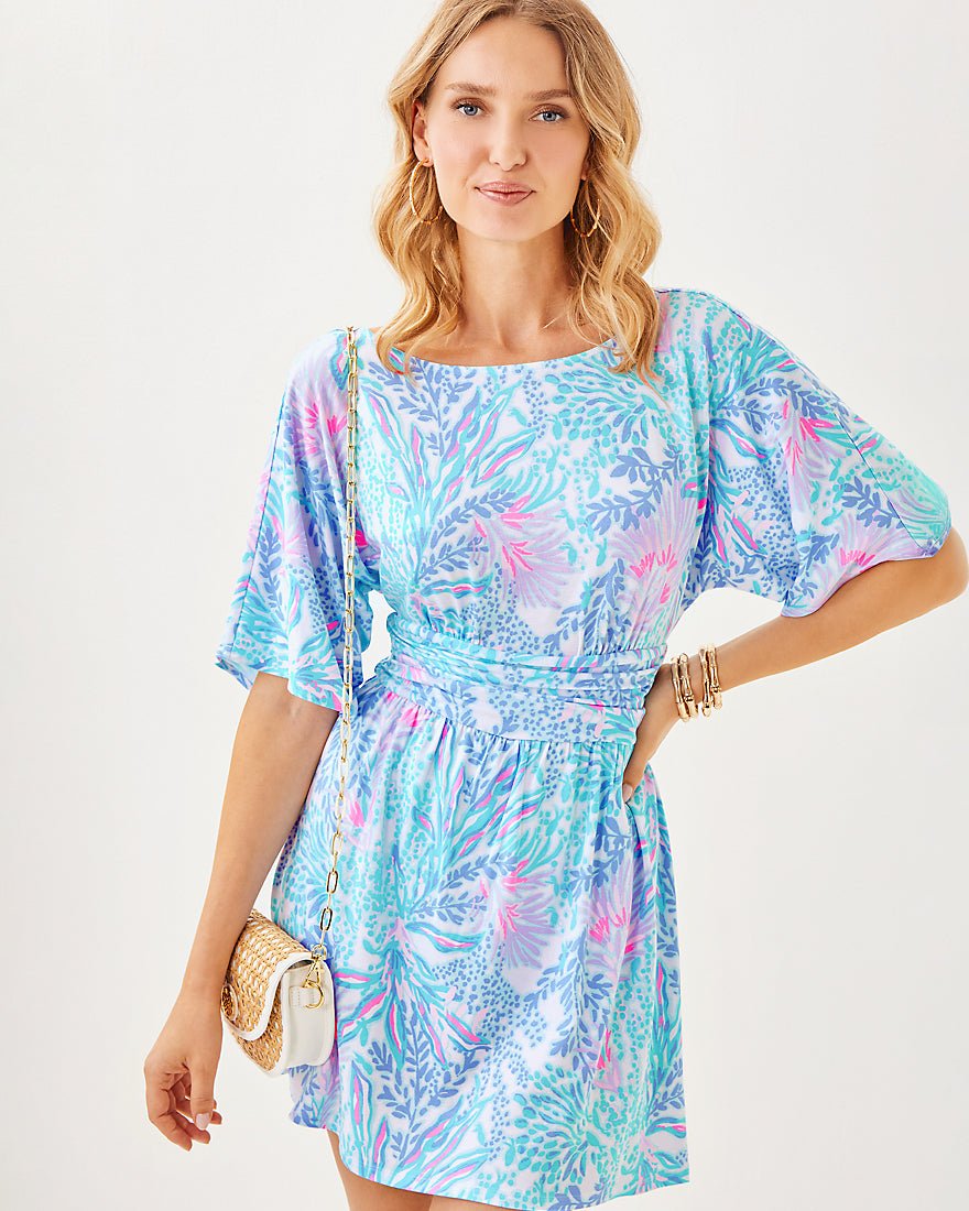 Parigi Boat Neck Romper - Multi Via Del Mar