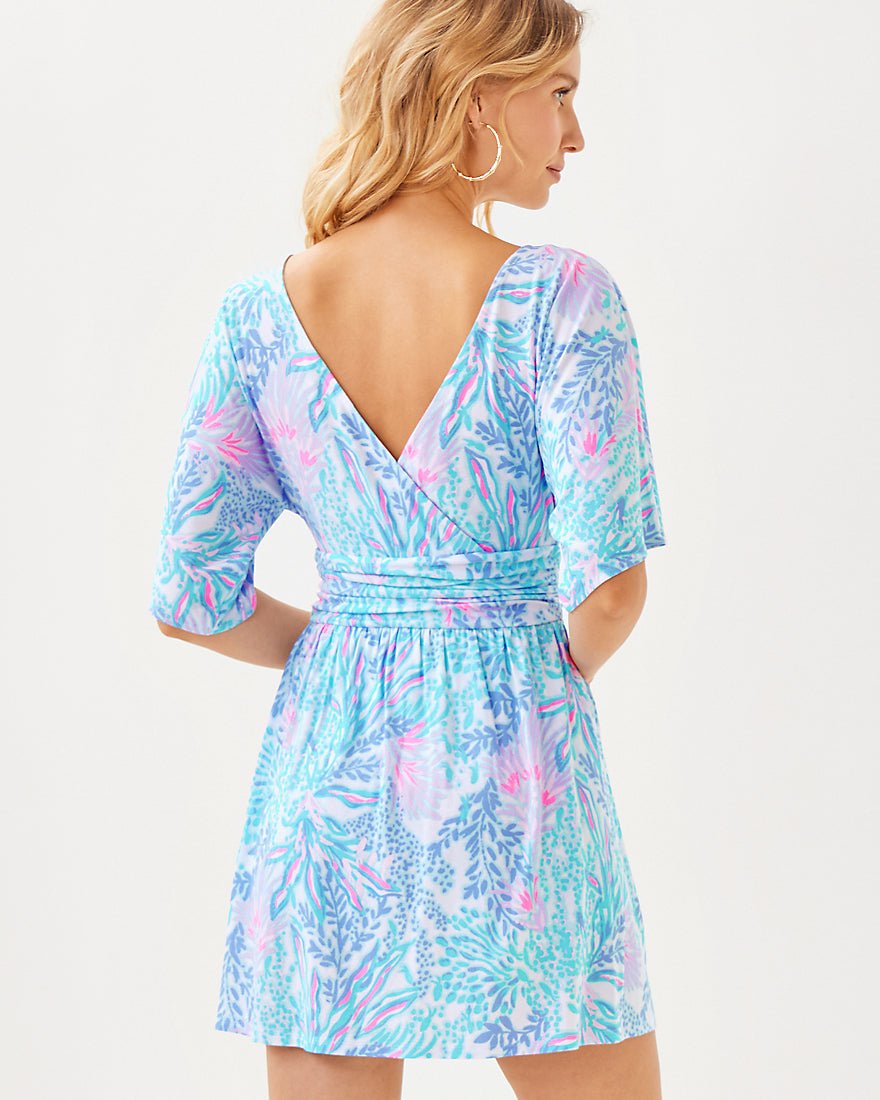 Parigi Boat Neck Romper - Multi Via Del Mar