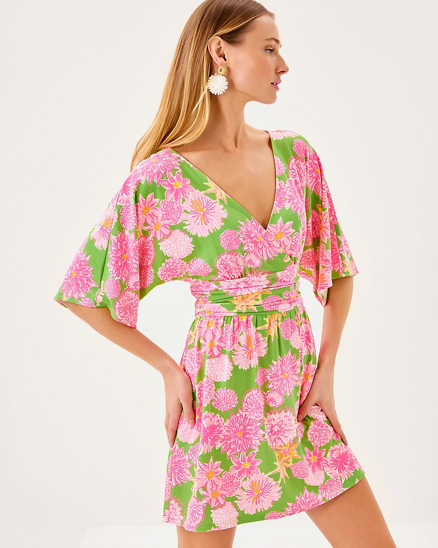 Parigi Knit Skort Romper - Multi Seaside Garden