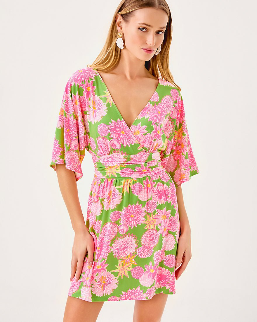 Parigi Knit Skort Romper - Multi Seaside Garden