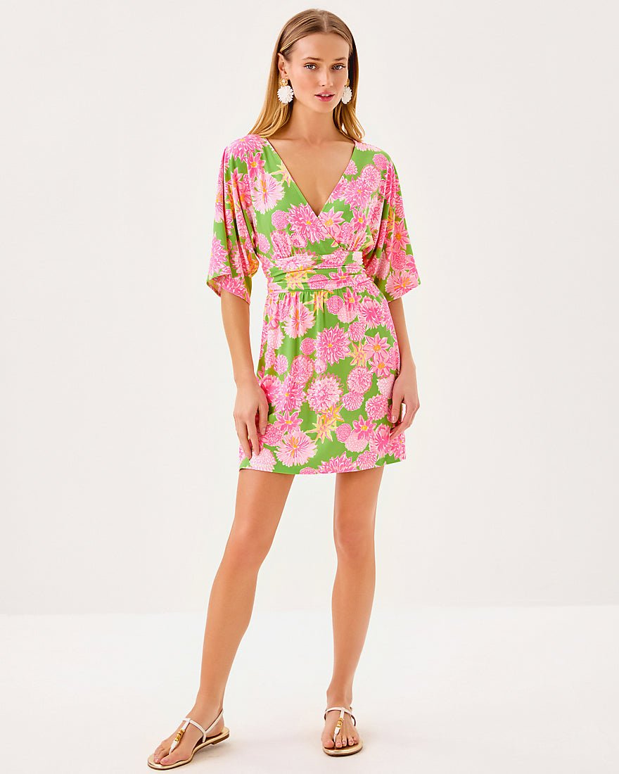 Parigi Knit Skort Romper - Multi Seaside Garden
