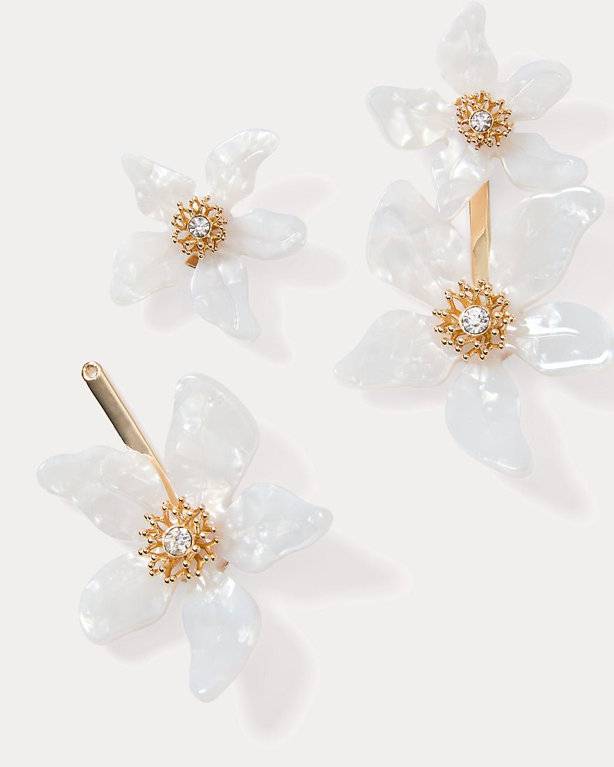 Lilly Pulitzer - Plumes In Bloom Earrings - Coconut