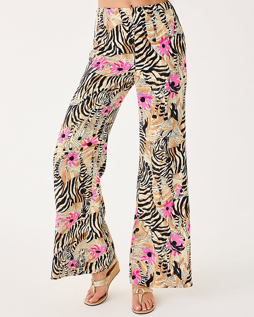 Lilly Pulitzer - Polyanna Palazzo Pant - Rutabaga El Morocco