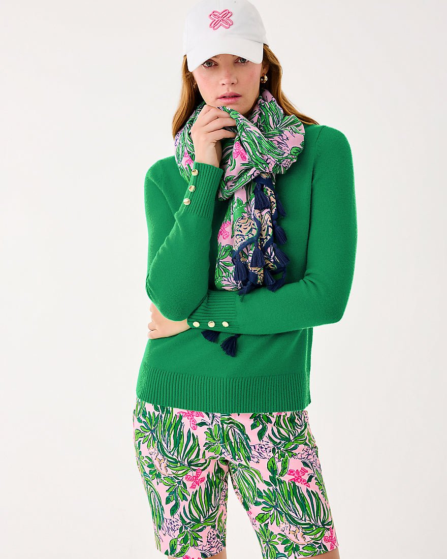 Resort Scarf - Conch Shell Pink Roaring With Joy