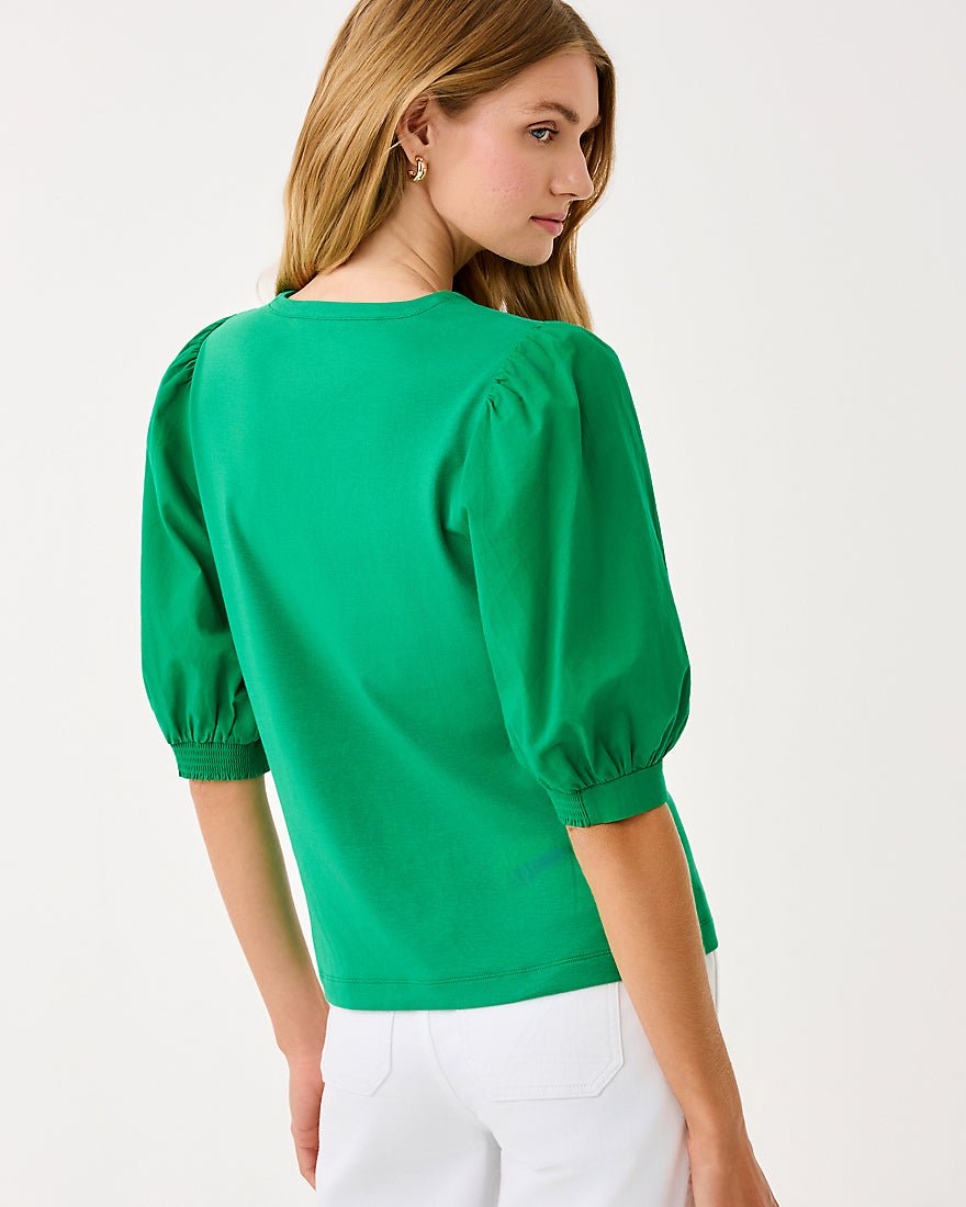 Lilly Pulitzer - Ronson Knit Top - Bamboo Green