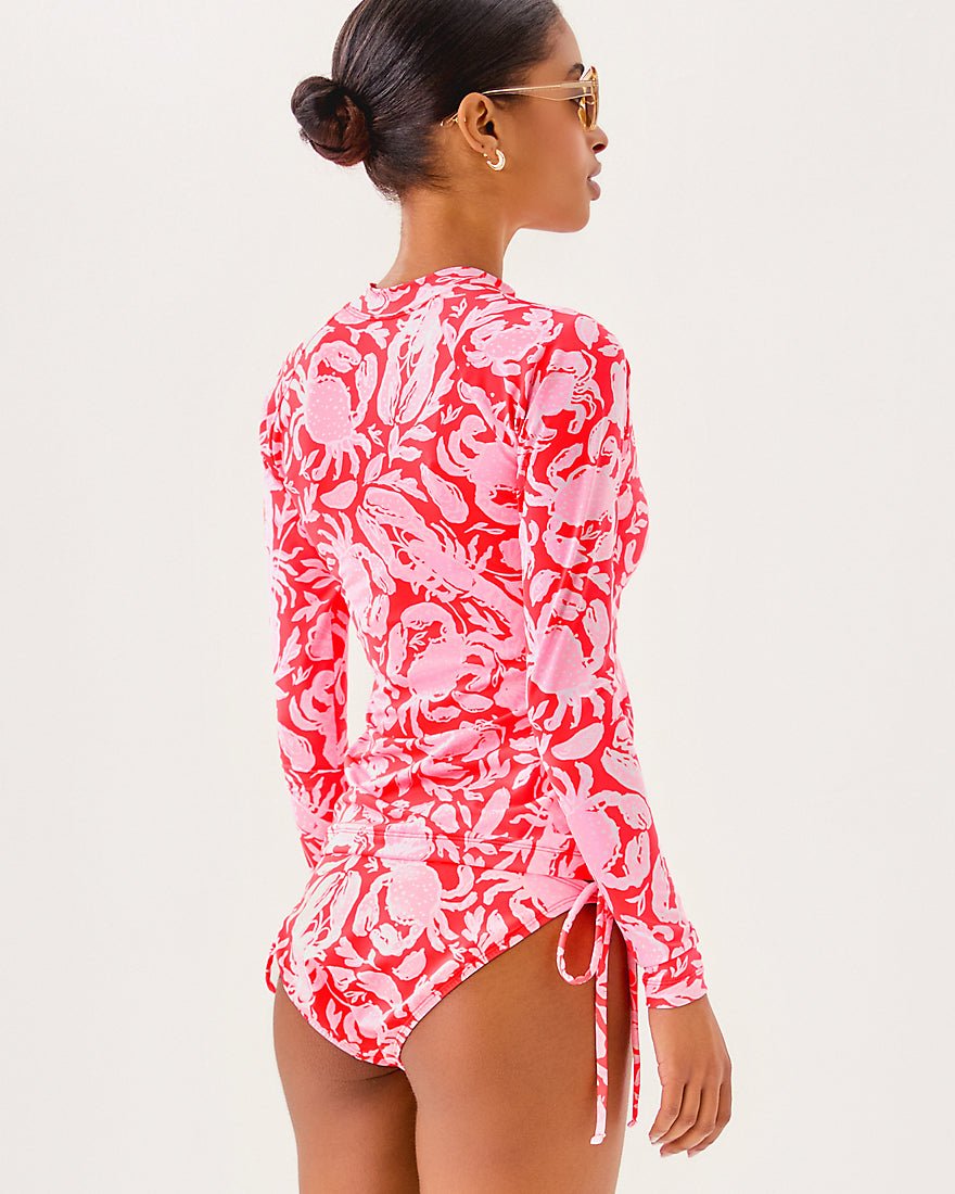 Royden Rashguard Top - Cane Coral Crab Collab