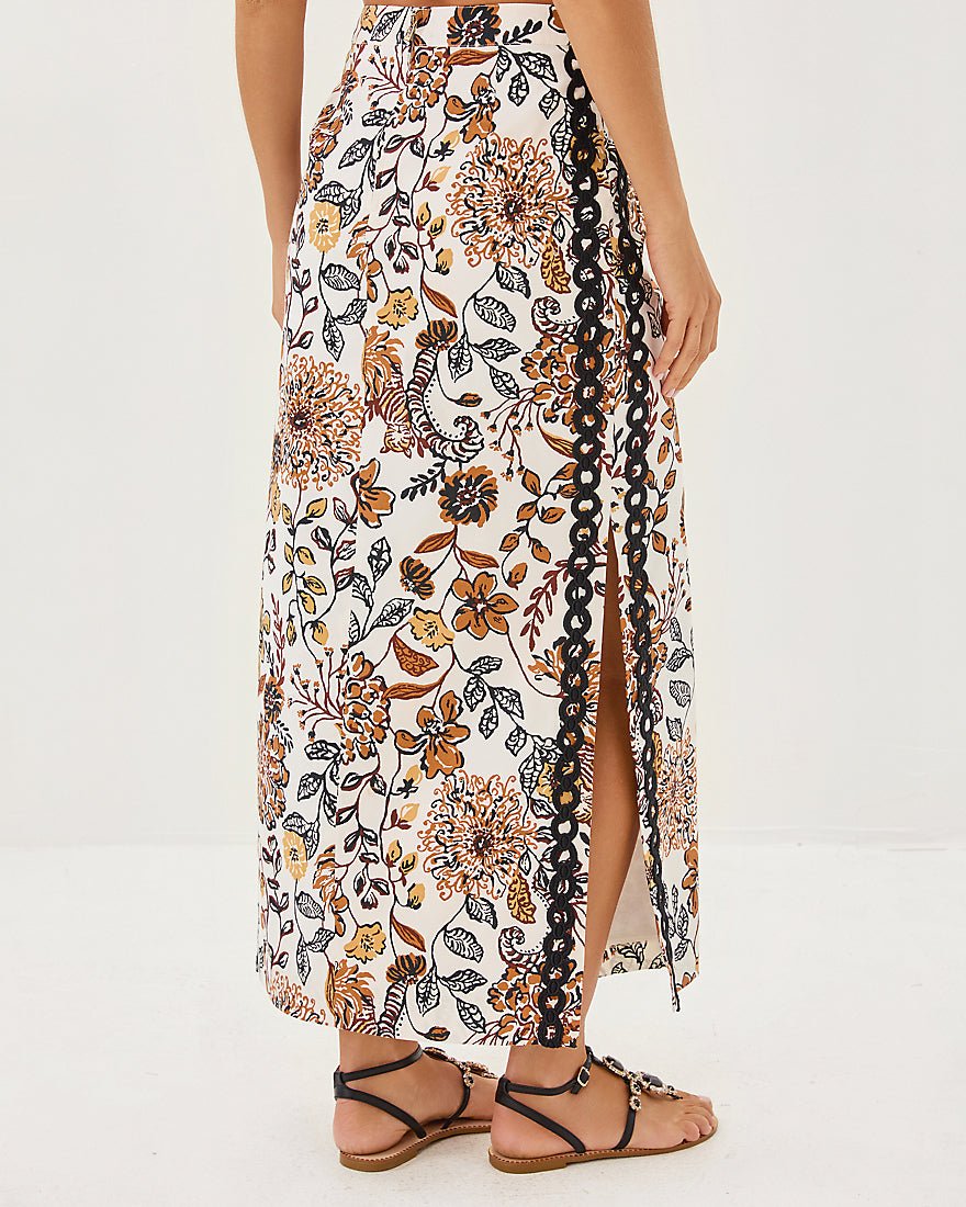 Sanders Maxi Skirt - Coconut Take Meowt
