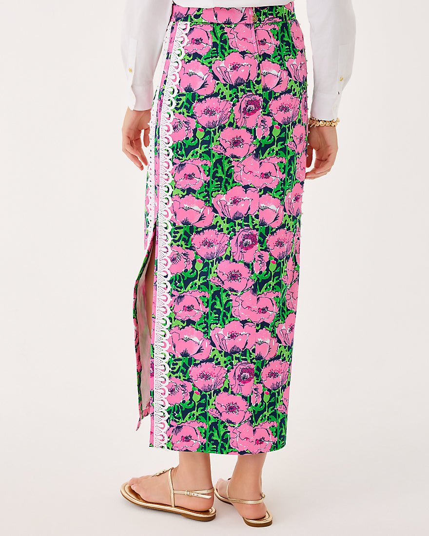 Sanders Maxi Skirt - Low Tide Navy Florrie