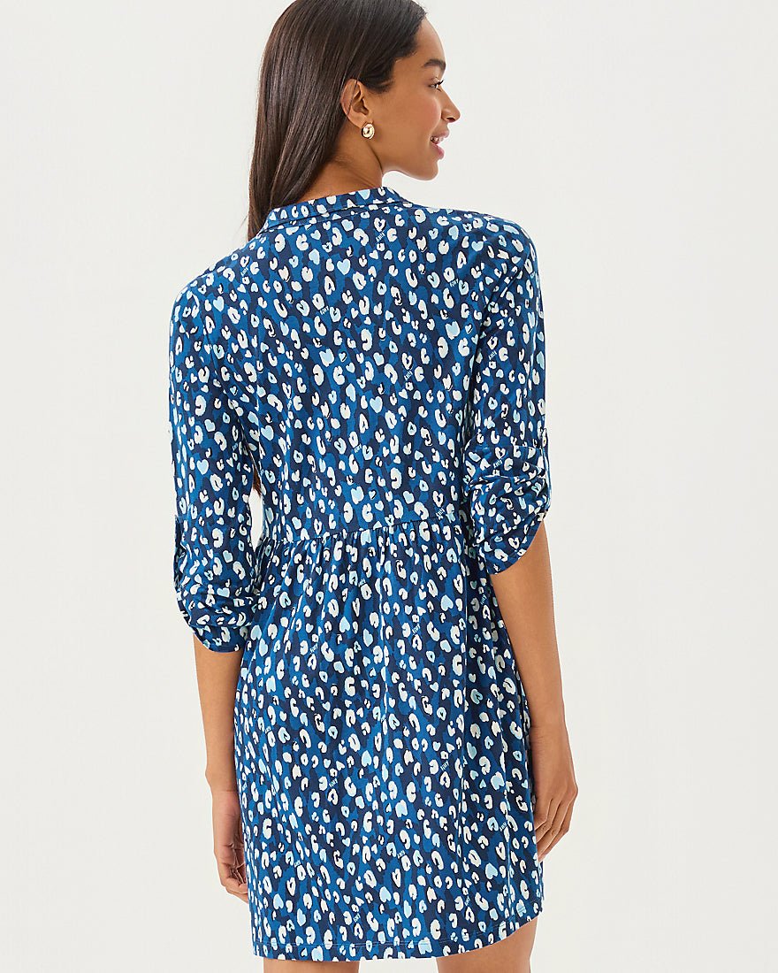 Saralyn Dress - Starlight Navy Youre An Animal