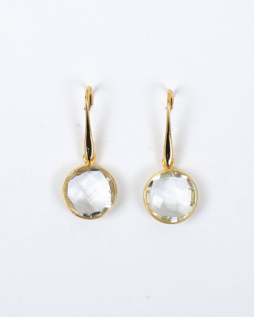 Shiro Drop Earrings - Clear