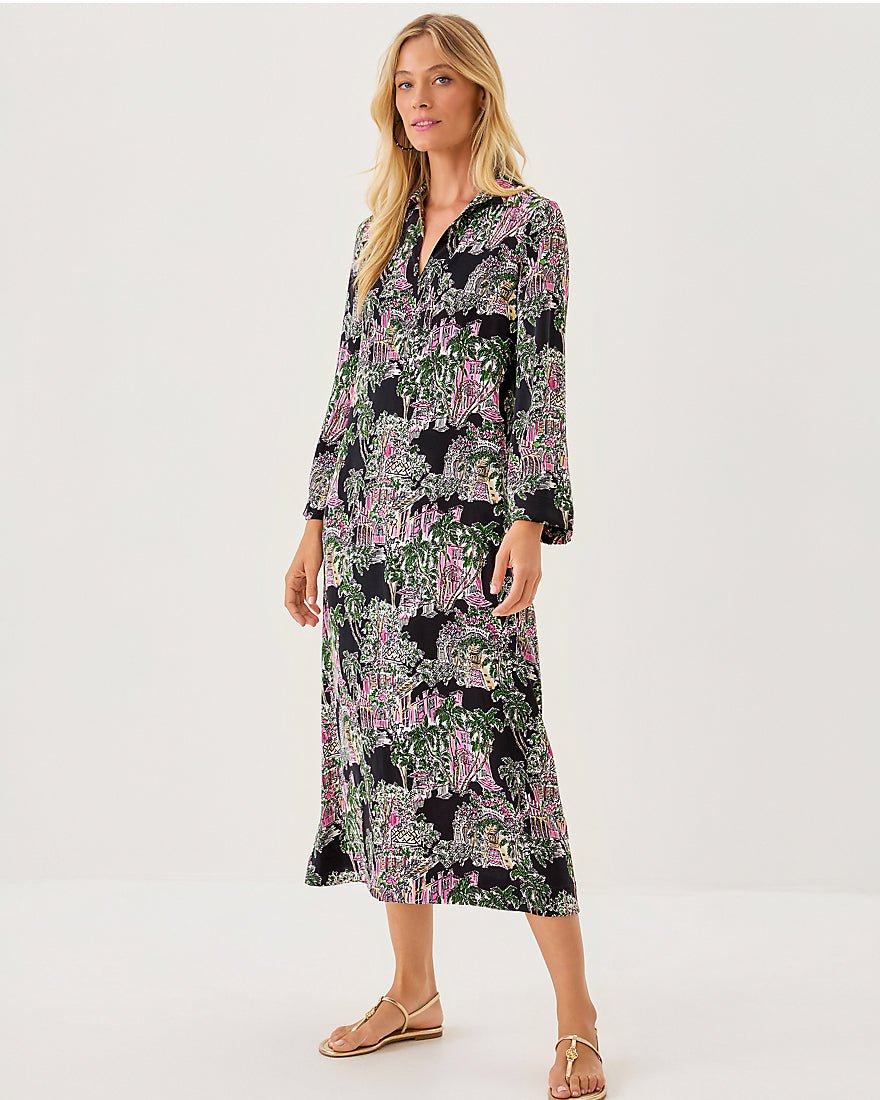 Simona Dress - Onyx Pb Anniversary Toile