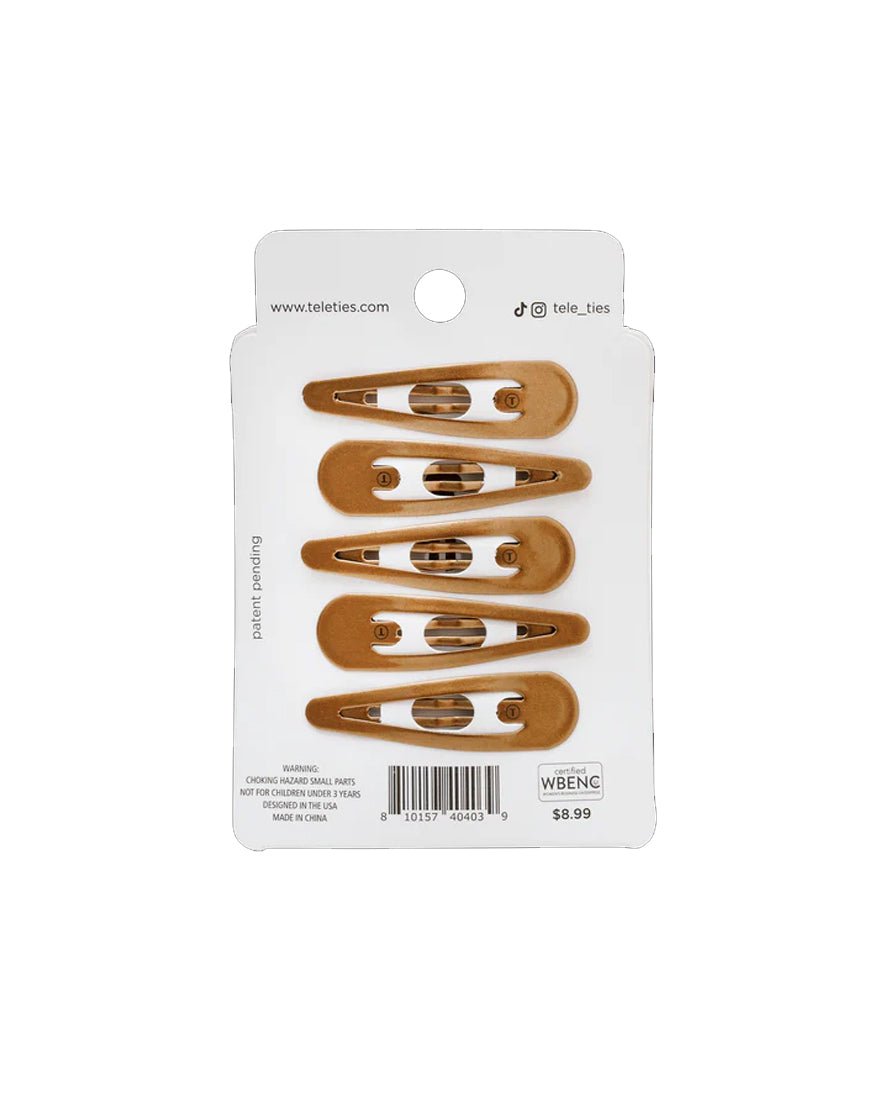 Snap Clip 6Ct - Bronze