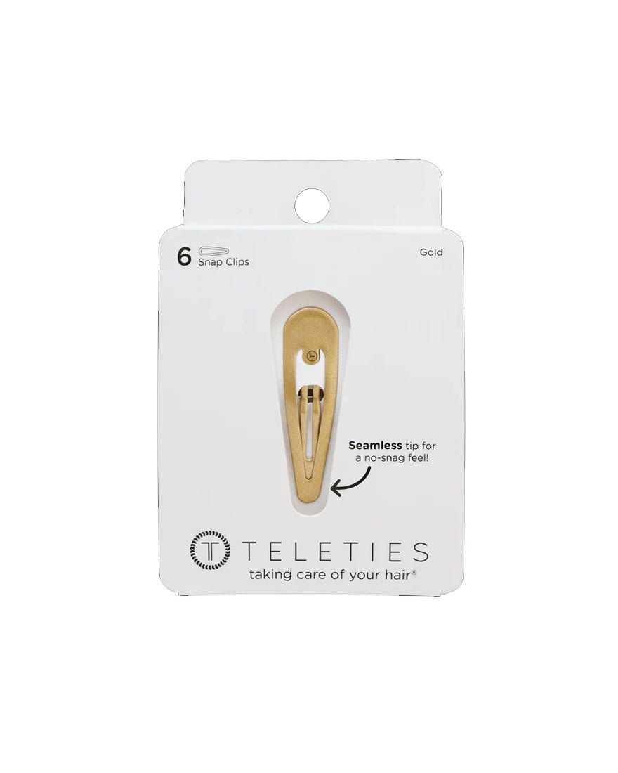 Snap Clip 6Ct - Gold
